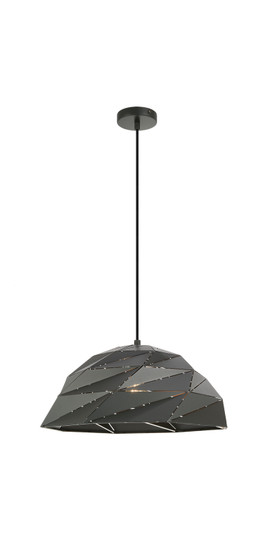 Riku One Light Pendant in Dark Grey (423|C72711DG)