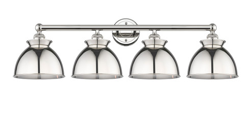 Edison Four Light Bath Vanity in Polished Nickel (405|616-4W-PN-M14-PN)