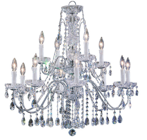 Daniele 12 Light Chandelier in English Bronze (92|8389 EB C)