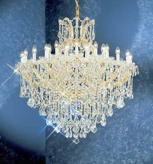 Maria Theresa 31 Light Chandelier in Olde World Gold (92|8180 OWG C)