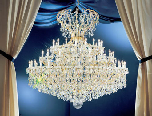 Maria Theresa 72 Light Chandelier in Olde World Gold (92|8169 OWG C)