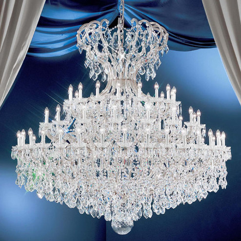 Maria Theresa 72 Light Chandelier in Chrome (92|8169 CH C)