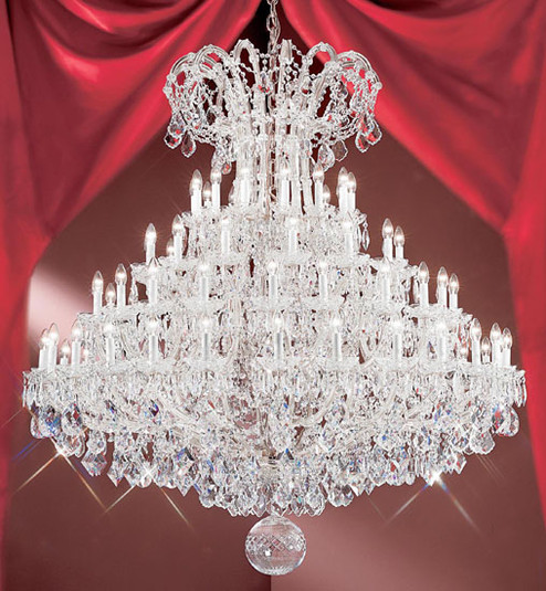 Maria Theresa 84 Light Chandelier in Chrome (92|8167 CH C)