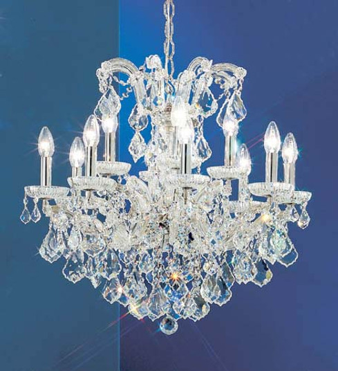 Maria Theresa 12 Light Chandelier in Chrome (92|8132 CH C)