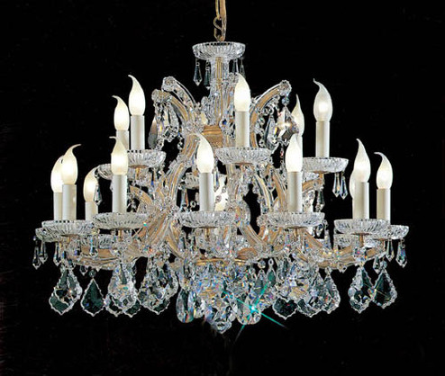 Maria Theresa 16 Light Chandelier in Olde World Gold (92|8116 OWG C)