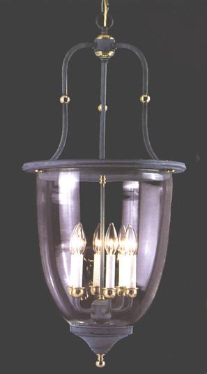 Asheville Lanterns Six Light Pendant in Oil Rubbed Bronze (92|7947 ORB)