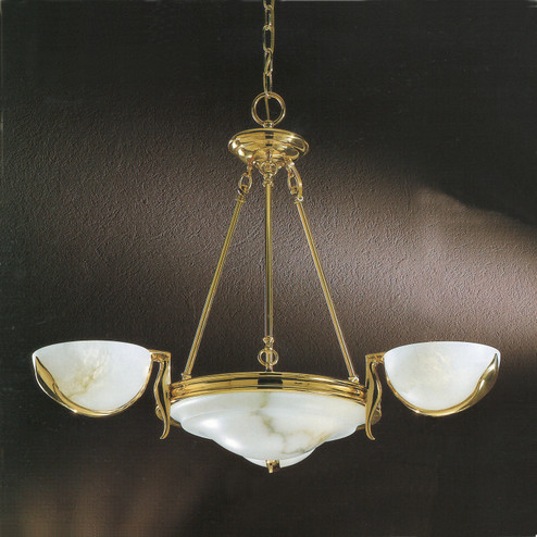 Brighton Six Light Chandelier in Polished Brass (92|7406 PB)