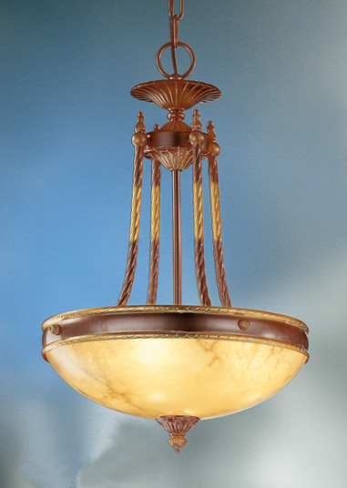 Valencia Three Light Pendant in Antique Bronze (92|5663 ABZ)