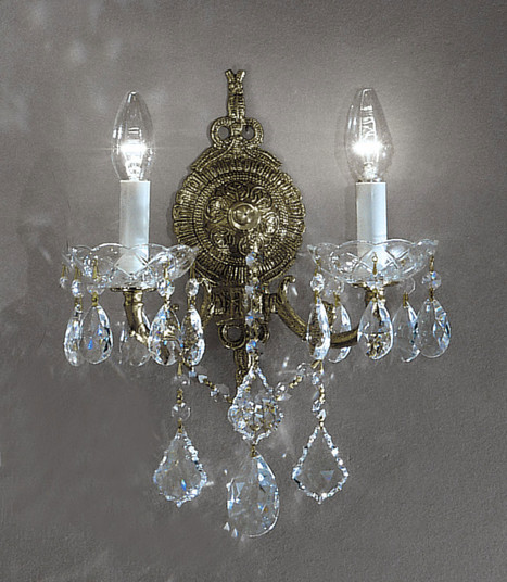 Madrid Imperial Two Light Wall Sconce in Olde World Bronze (92|5542 OWB CGT)