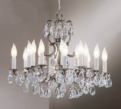 Barcelona 16 Light Chandelier in Millennium Silver (92|5216 MS I)