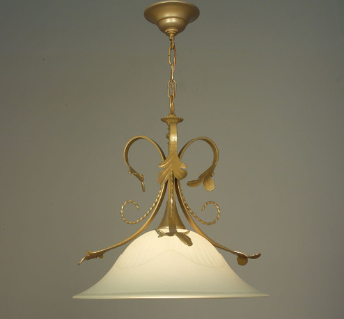 Treviso One Light Pendant in Pearlized Gold (92|4111 PG)