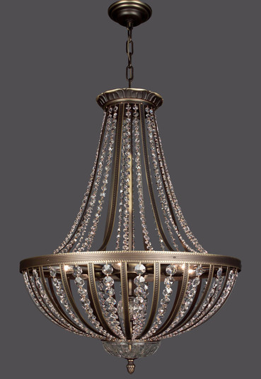 Terragona Six Light Pendant in Roman Bronze (92|1925 RB CP)