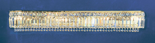 Ambassador Six Light Vanity in Gold Plate (92|1626 G CP)
