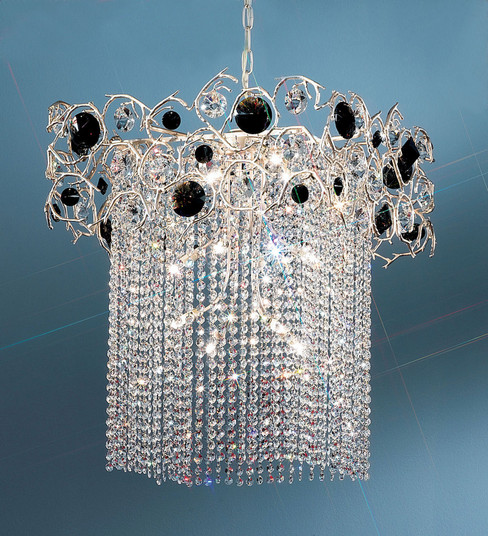 Foresta Colorita 12 Light Chandelier in Silver Frost (92|10037 SF BA)