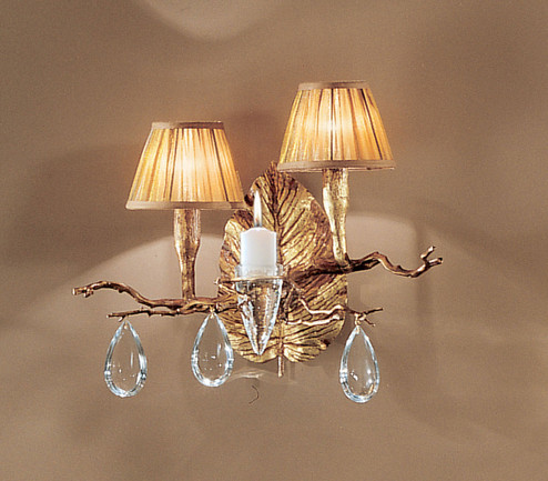 Morning Dew Two Light Wall Sconce in Natural Bronze (92|10022 NBZ)