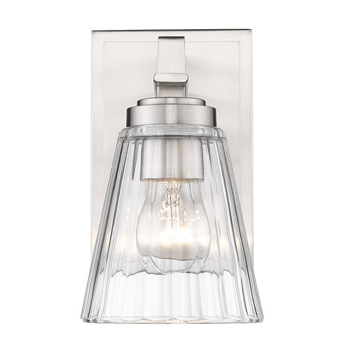 Lyna One Light Wall Sconce in Brushed Nickel (224|823-1S-BN)