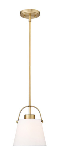 Z-Studio One Light Pendant in Heritage Brass (224|743P8-HBR)