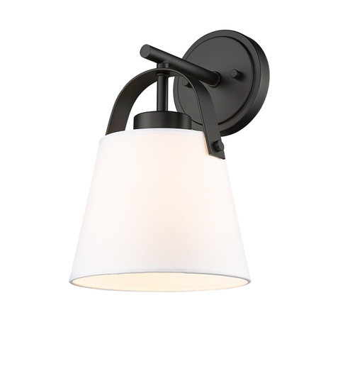 Z-Studio One Light Wall Sconce in Matte Black (224|743-1S-MB)