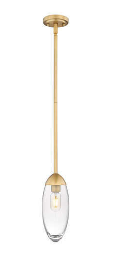 Arden One Light Pendant in Rubbed Brass (224|651P-ROD-RB)