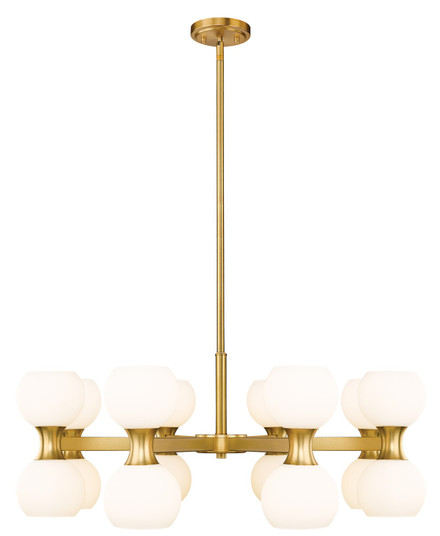 Artemis 16 Light Chandelier in Modern Gold (224|494-16MGLD)