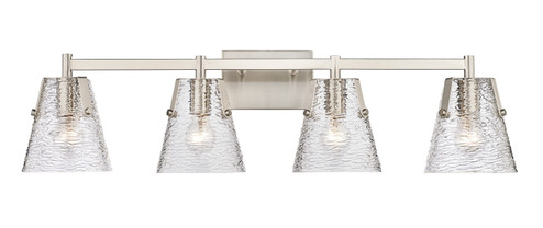 Analia Four Light Vanity in Brushed Nickel (224|1101-4V-BN) Analia Four Light Vanity in Brushed Nickel (224|1101-4V-BN)