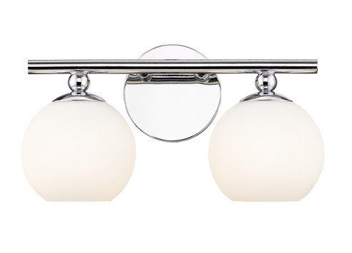 Neoma Two Light Vanity in Chrome (224|1100-2V-CH)