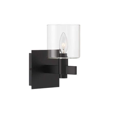 Decato One Light Wall Mount in Black (40|46811-011)