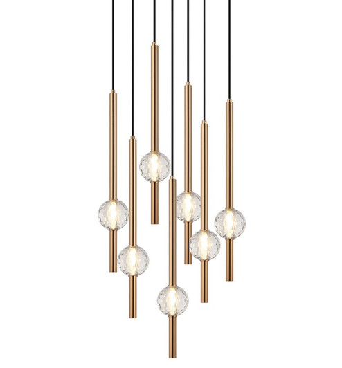 Windchimer Seven Light Pendant (423|C68907AG)