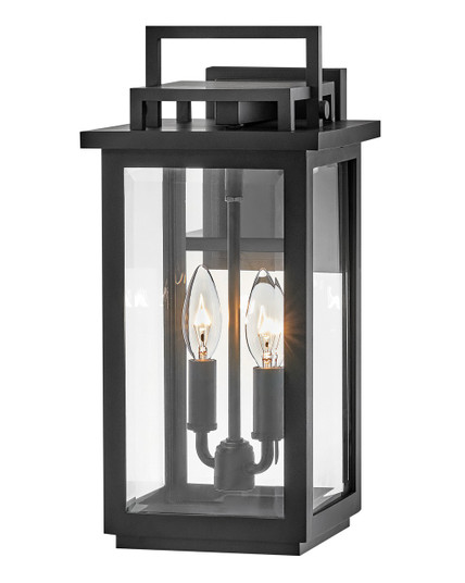 Winthorpe LED Wall Mount Lantern in Black (13|22110BK)