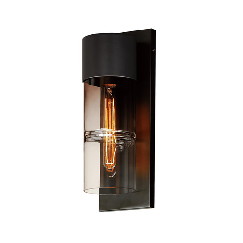 Smokestack LED Outdoor Wall Sconce in Black (86|E26144-142BK)