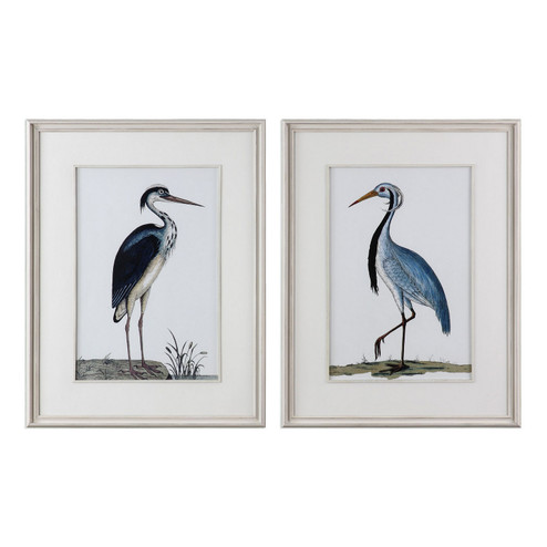 Shore Birds Wall Art in Whiteed Wood (52|33668)