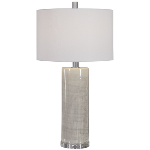 Zesiro One Light Table Lamp in Polished Nickel (52|28214)