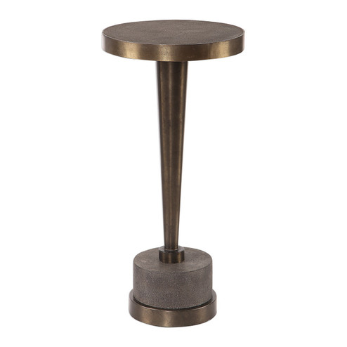 Masika Accent Table in Oxidized Bronze Steel (52|24863)