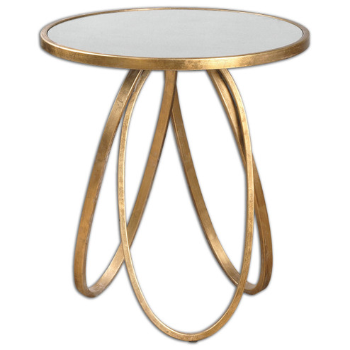 Montrez Accent Table in Gold Leaf (52|24410)