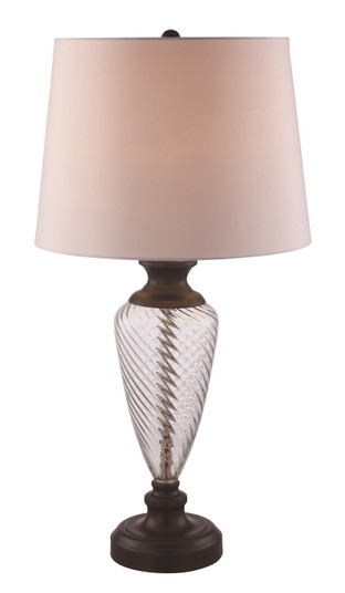 One Light Table Lamp in Rubbed Oil Bronze (110|RTL-9063 ROB)