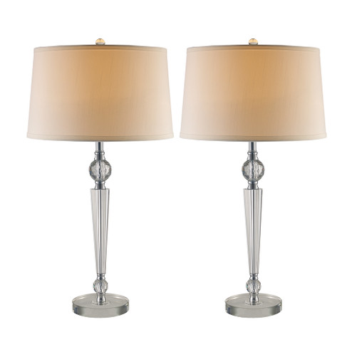 One Light Table Lamp in Polished Chrome (110|CTL-624T)