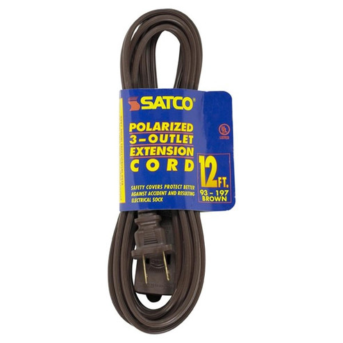 Extension Cord in Brown (230|93-197)