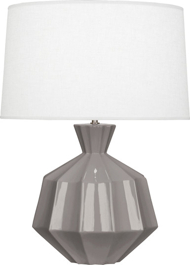 Orion One Light Table Lamp in Smoky Taupe Glazed Ceramic (165|ST999)