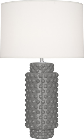 Dolly One Light Table Lamp in Smoky Taupe Glazed Textured Ceramic (165|ST800)
