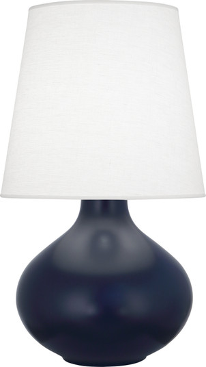 June One Light Table Lamp in Matte Midnight Blue Glazed Ceramic (165|MMB99)