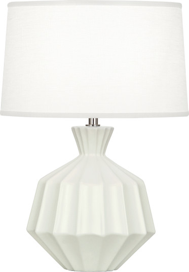 Orion One Light Table Lamp in Matte Lily Glazed Ceramic (165|MLY18)