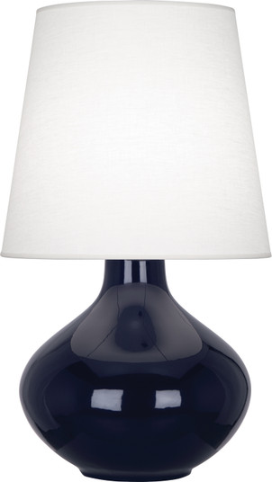 June One Light Table Lamp in Midnight Blue Glazed Ceramic (165|MB993)