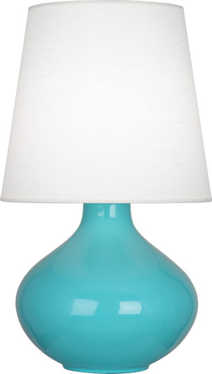 June One Light Table Lamp in Egg Blue Glazed Ceramic (165|EB993)