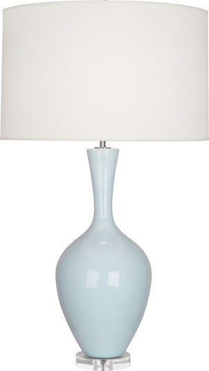 Audrey One Light Table Lamp in Baby Blue Glazed Ceramic (165|BB980)