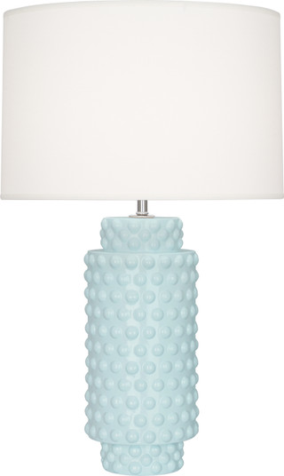 Dolly One Light Table Lamp in Baby Blue Glazed Textured Ceramic (165|BB800)