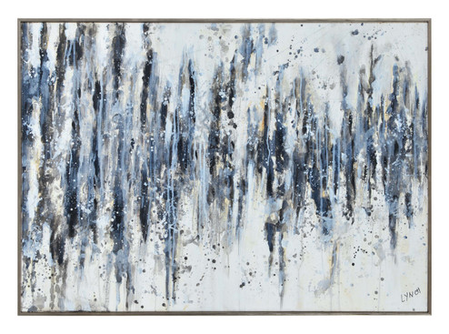 Kombu Painting in Antque silver (443|OL1717)