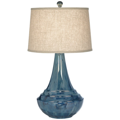 Sublime Table Lamp in Blue-Decorated (24|6T435)
