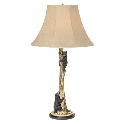 Climbing Bears Table Lamp in Multicolor (24|57116)