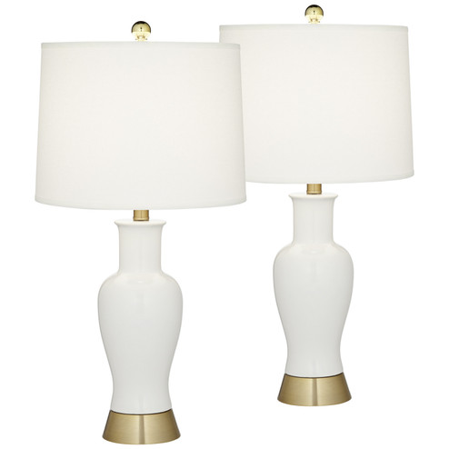 Olympia - Set Of 2 Table Lamp set of 2 in Ivory-Beige/Almond (24|410M0)