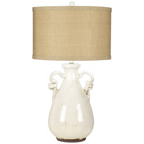 Urban Pottery Jar Table Lamp in White (24|3Y479)